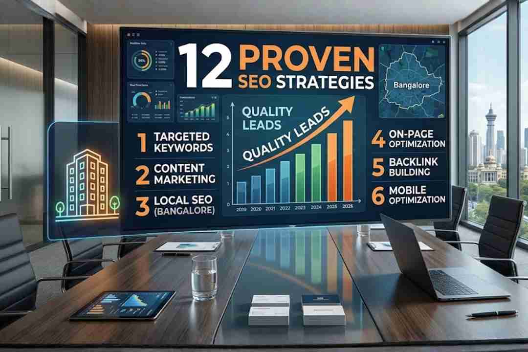 Real estate builders generating quality leads using SEO company in Bangalore